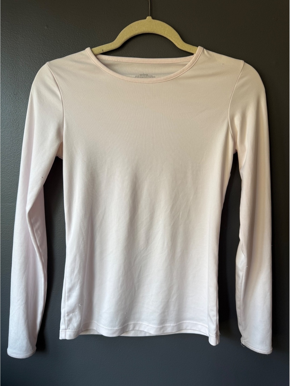 Cuddl Duds Women's Long Sleeve Thermal Top XS Light Pink